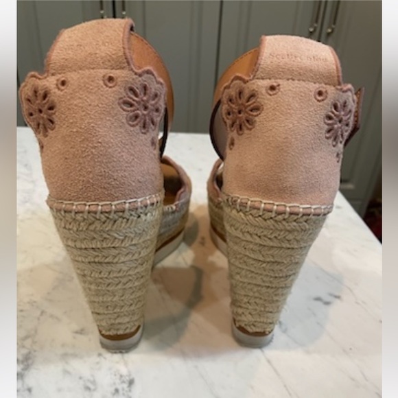 See by Chloé | Glyn Wedge Espadrille in Cipria Size 7 - Picture 4 of 7